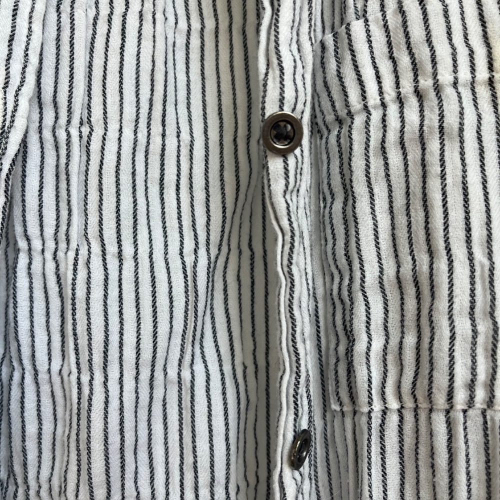 Universal Thread Stripe Button Down Top - Picture 3 of 7
